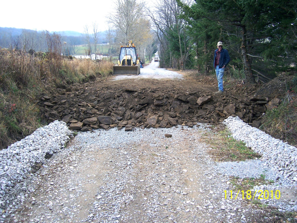 Mansville Road Restoration