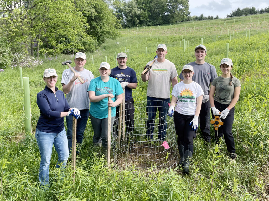 E. Erdman Riparian Buffer Tree Planting