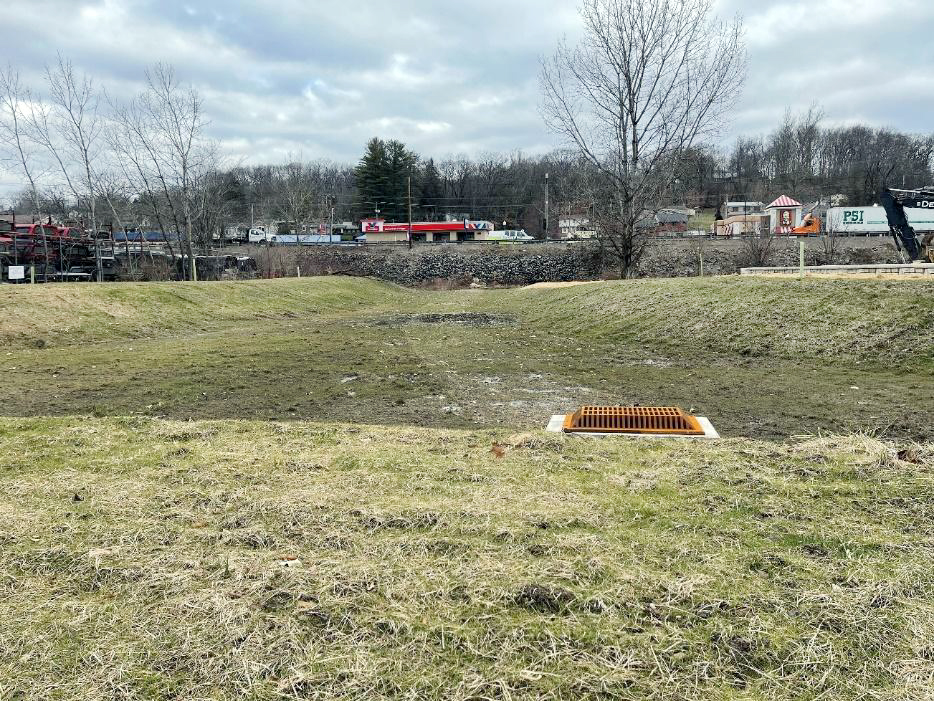Stormwater Detention Improvements at Fox’s Pizza Corporate Headquarters, Murrysville, PA